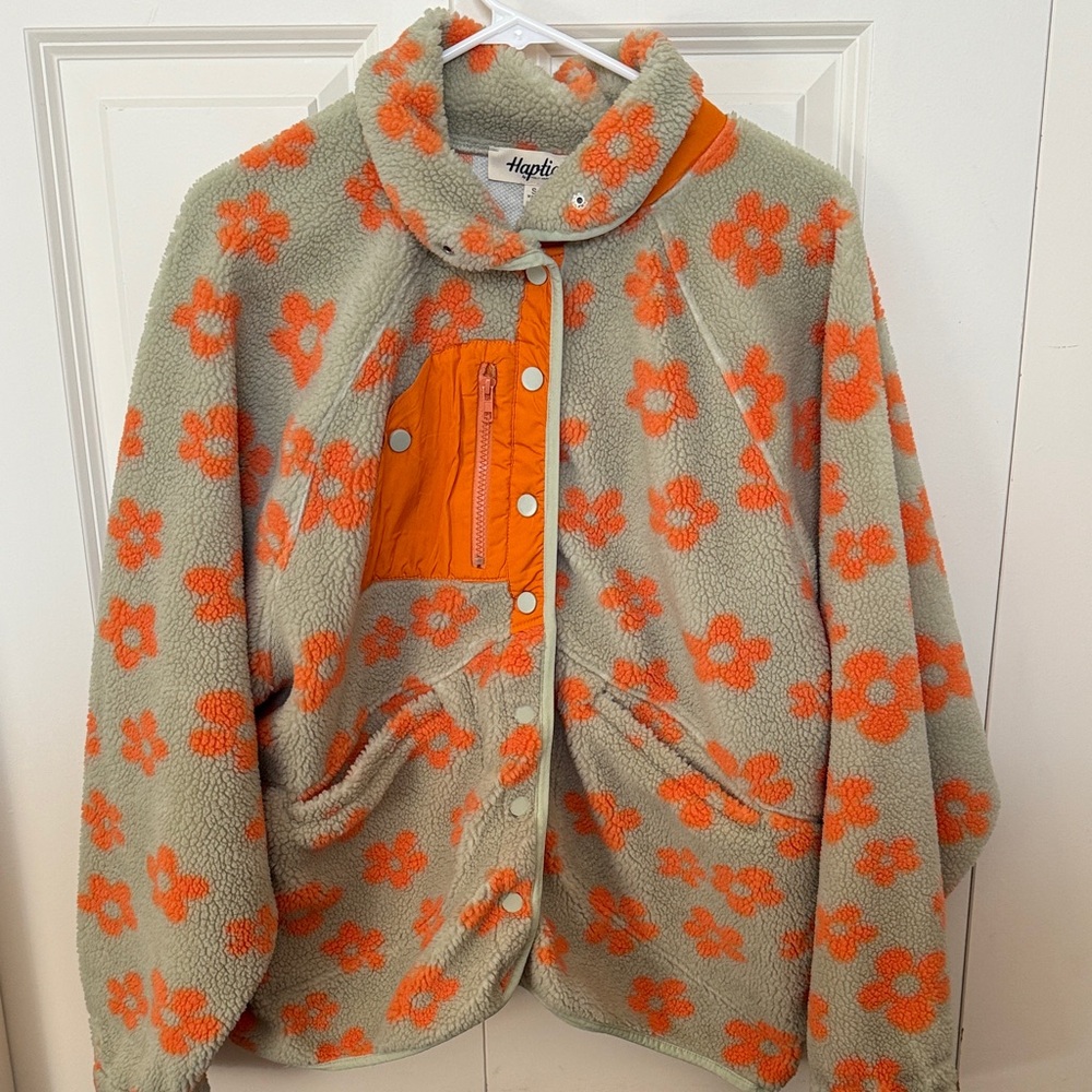 Floral Fleece Jacket